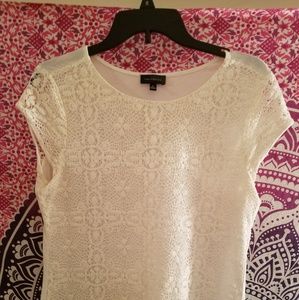 The Limited Off White Top